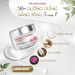 Combo 8 Sản Phẩm Chăm Sóc Da Toàn Diện Chuyên Sâu Sắc Ngọc Khang (Nước Tẩy Trang Thảo Dược, Sữa Rửa Mặt Thảo Dược, Tẩy Tế Bào Chết Cà Phê, Nước Hoa Hồng Thảo Dược, Serum Siêu Dưỡng Trắng Vitamin C, Kem Dưỡng Da 5 In 1, Kem Dưỡng Ban Đêm, Kem Chống Nắng) - Ảnh 6